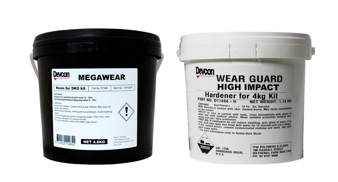 devcon ceramic repair putty hardener - ITW Polymers and Fluids